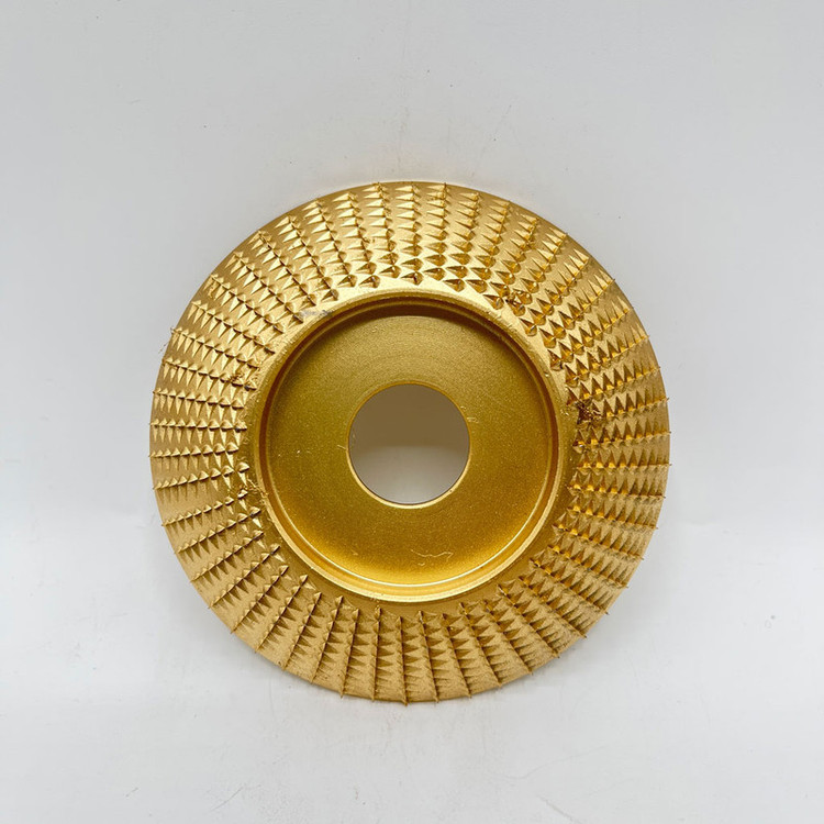 صفحه چوبساب محدب طلایی مناسب فرمدهی و گودبرداری چوب با فرز و مینیفرز