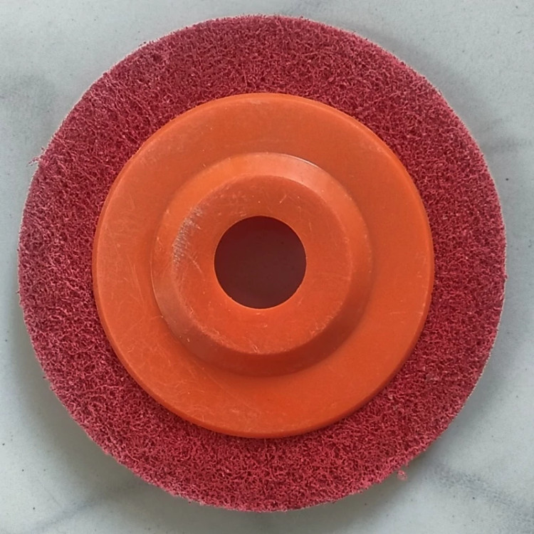 پولیش اسکاچی صنعتی 115 میلیمتر با الیاف مقاوم و دوام بالا