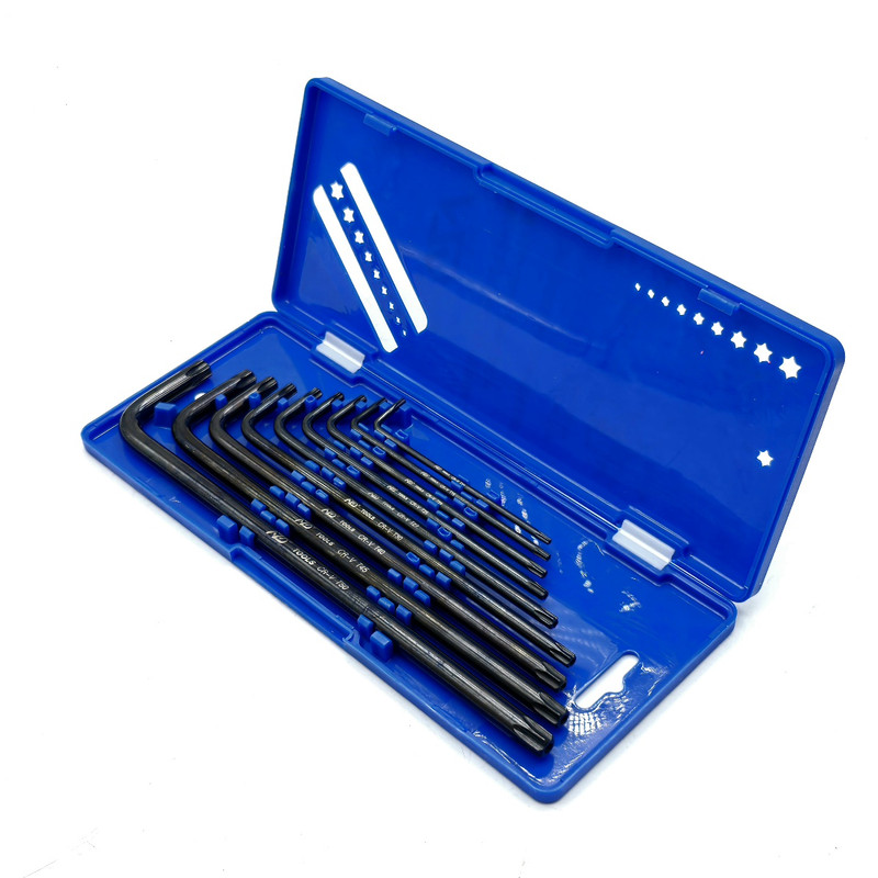 ست آچار آلن برند AZD Tools آماده استفاده در کارگاه